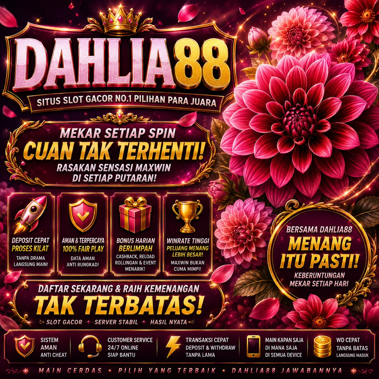 Dahlia88 Banner